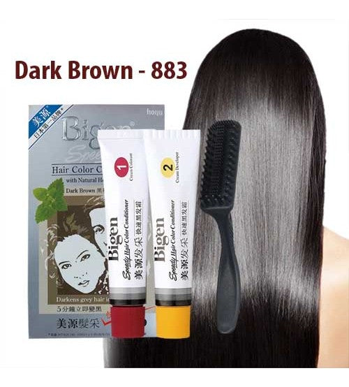 Bigen Hair Color Conditioner Dark Brown 883