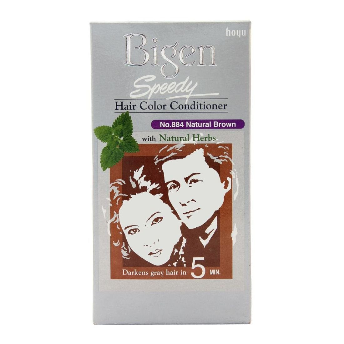 Bigen Hair Color Conditioner Natural Brown 884