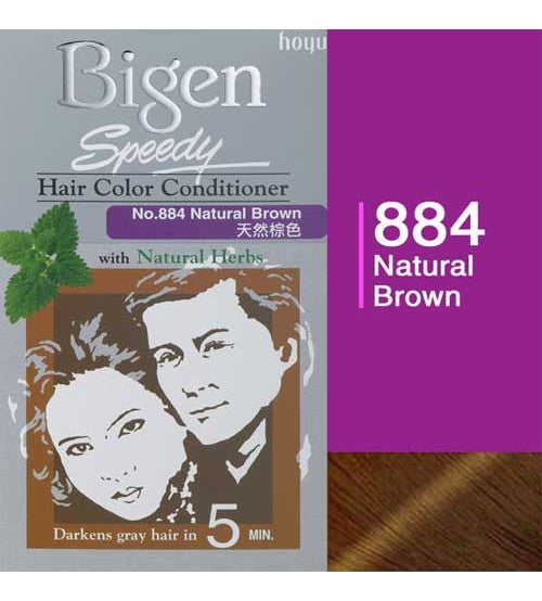 Bigen Hair Color Conditioner Natural Brown 884