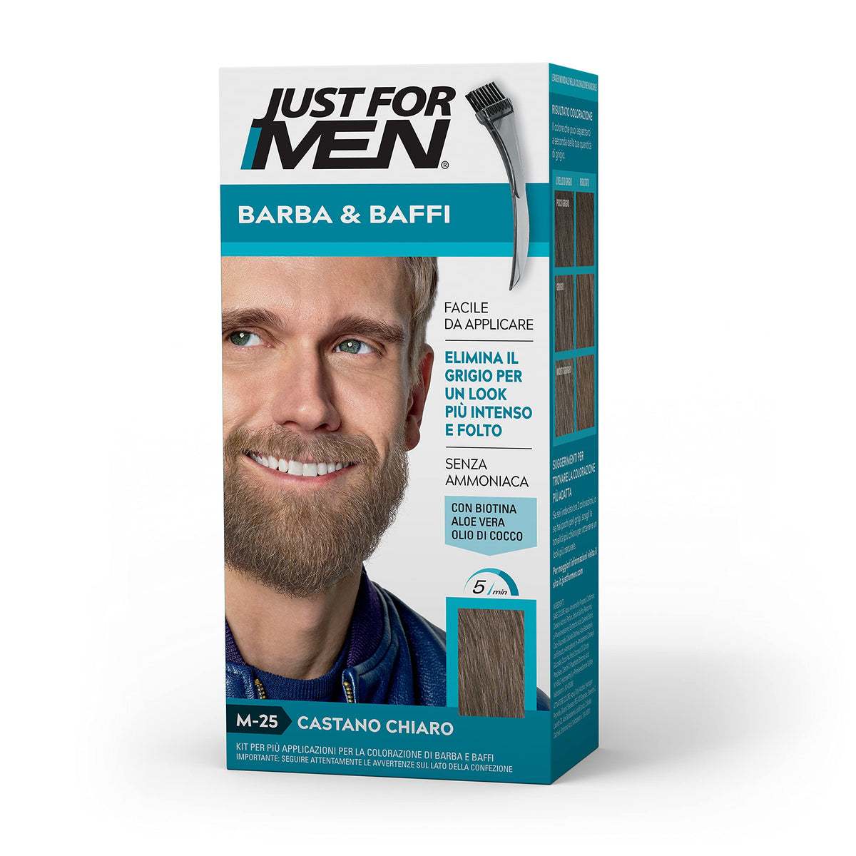 Just for Men Color Gel Mustache & Beard M-25 Light Brown