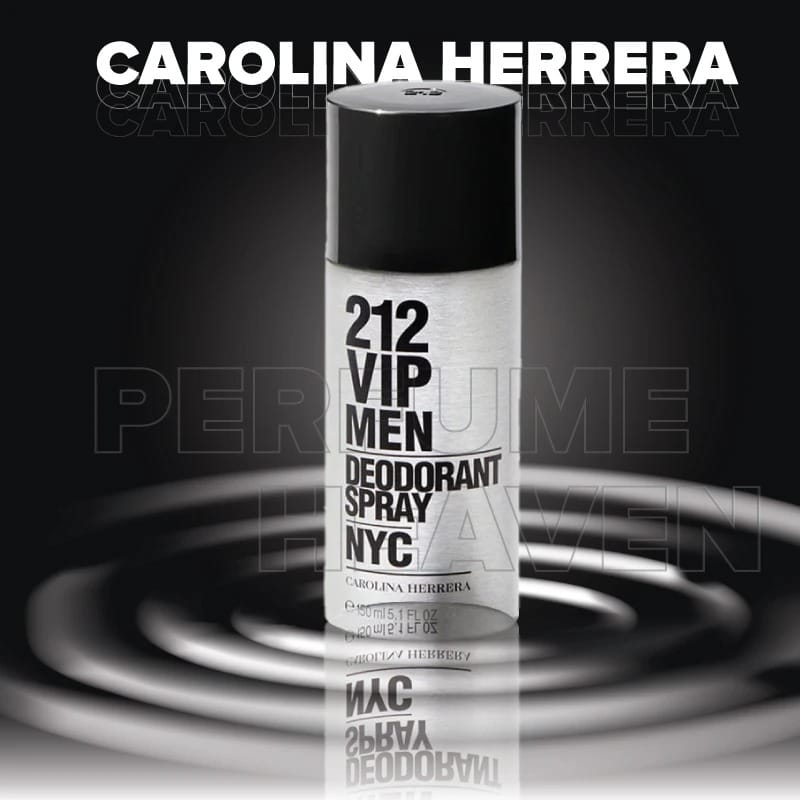 Carolina Herrera 212 VIP Men Deodorant Spray – 150ml