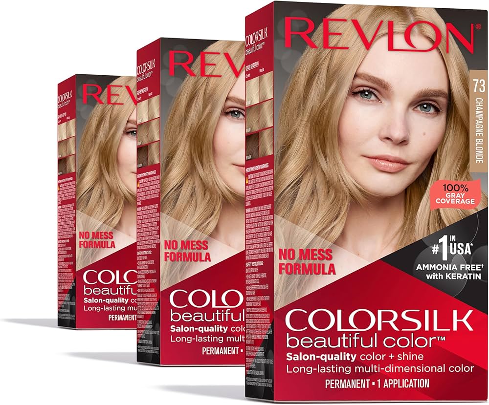 Revlon Colorsilk Beautiful Hair Color 73 Champagne Blonde