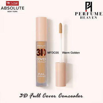 Absolute New York 3D Full Cover Concealer 5.5ml - MFDC05 Warm Golden