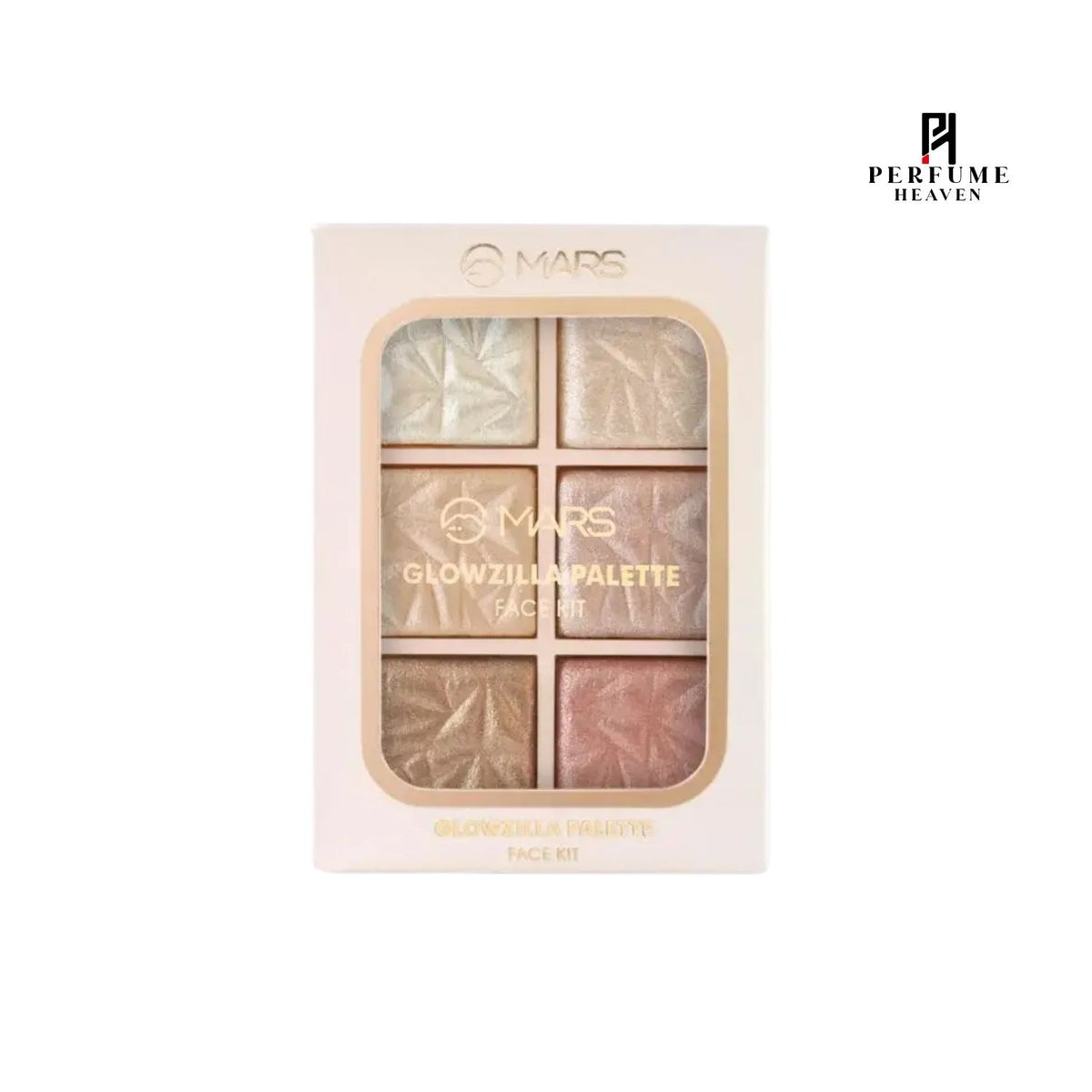 Mars Cosmetics Glowzilla 6 Colour Highlighter Palette #02 (12gm)