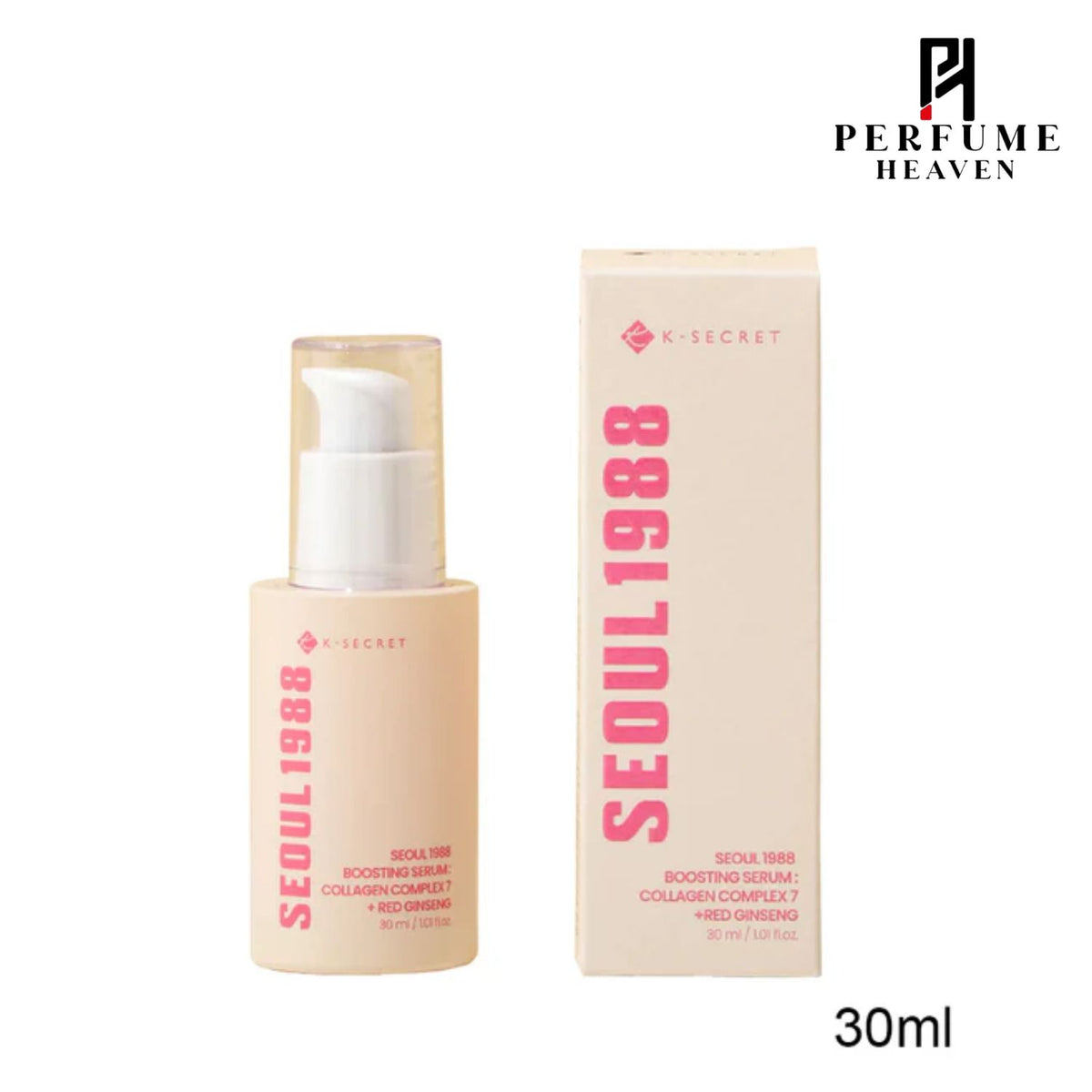 K-SECRET SEOUL 1988 BOOSTING SERUM: COLLAGEN COMPLEX 7 + RED GINSENG