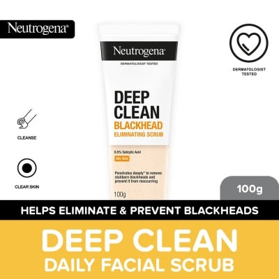 Neutrogena Deep Clean Scrub Blackhead Eliminating 100g