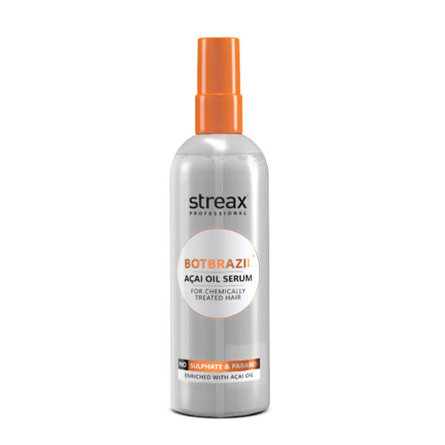Streax Professional BotBrazil Acai Oil Hair Serum for Chemically Treated Hair (100 ml)