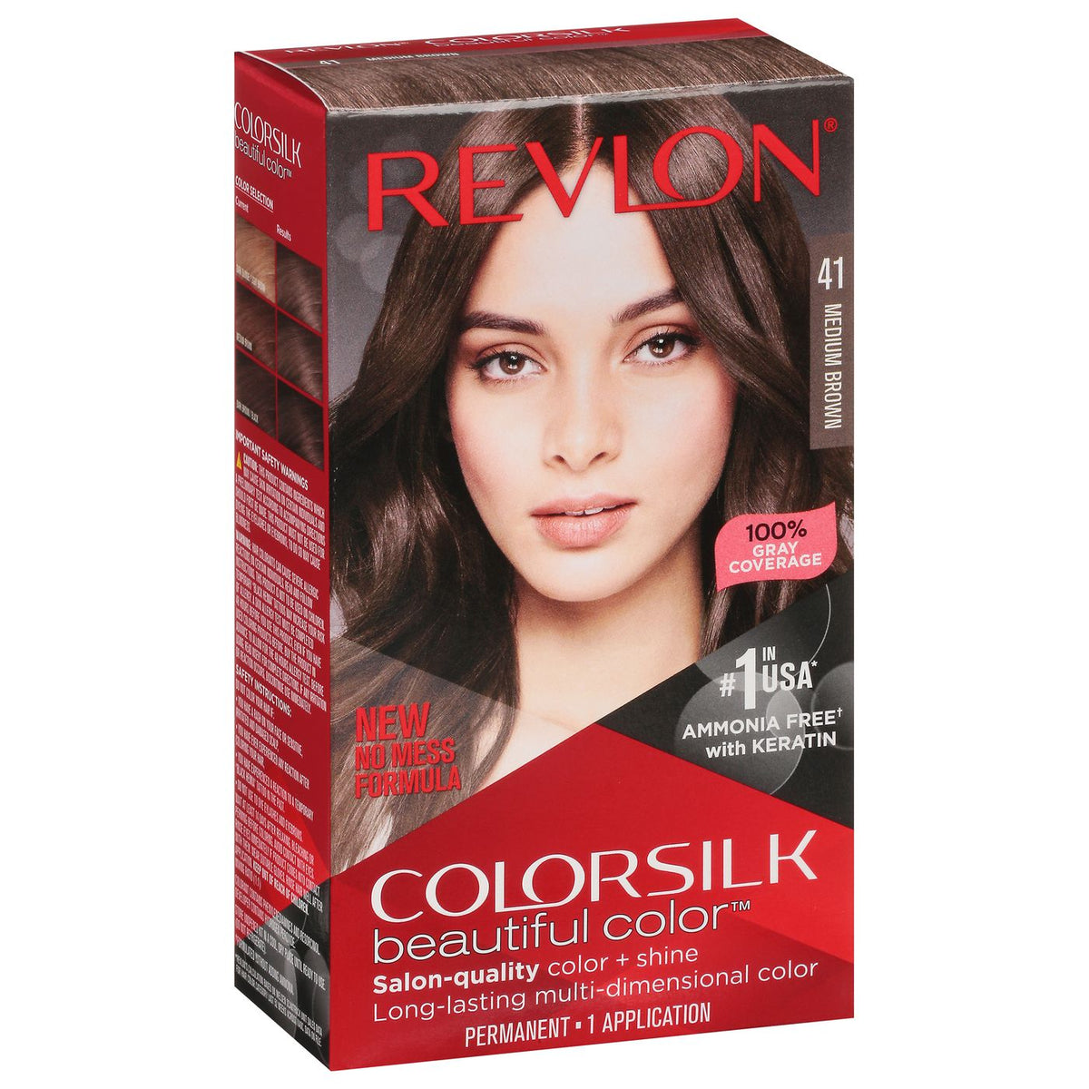 Revlon  Colorsilk Beautiful Hair Color - 41 -Medium brown