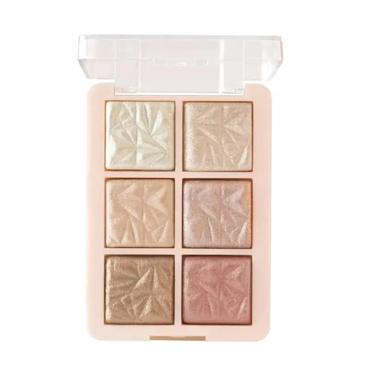 Mars Cosmetics Glowzilla 6 Colour Highlighter Palette #02 (12gm)
