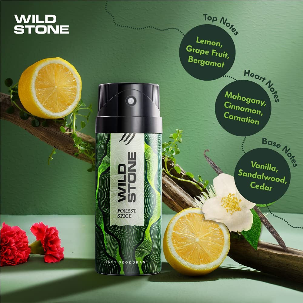 Wild Stone Deodorant Body Spray 150ml - Forest Spice