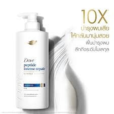 Dove Peptide Intense Repair Damage Therapy Shampoo 380ml