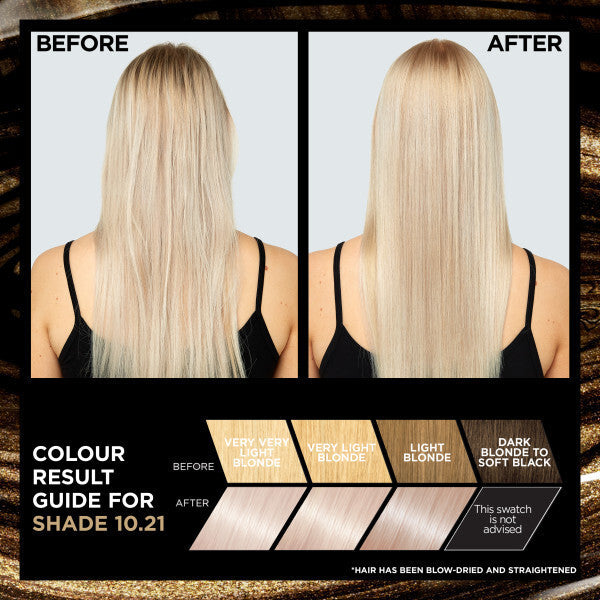 L'Oreal Preference 10.21 Stockholm Very Very Light Pearl Blonde Permanent Hair Dye