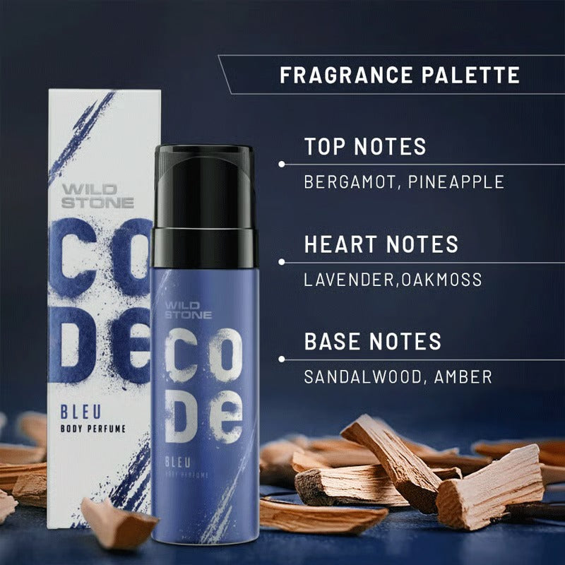 Wild Stone Code Bleu Fine Fragrance 120ml