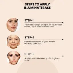 Mars Cosmetics Illuminati Base Dewy Primer With Highlighter #01 Gold Beam (45ml)