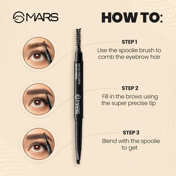 MARS Eyebrow Pencil 0.4g BLACK