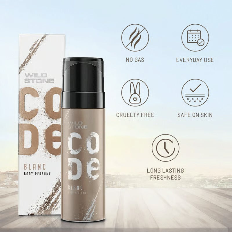 Wild Stone Code Blanc Fine Fragrance 120ml