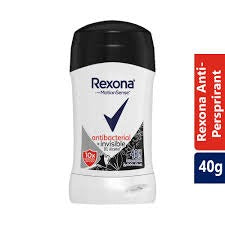 Rexona Antibacterial + Invisible Antiperspirant Deodorant Stick For Women 40g