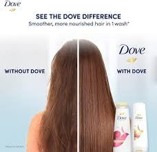 Dove Ultra Care Straight & Silky Shampoo 680ml
