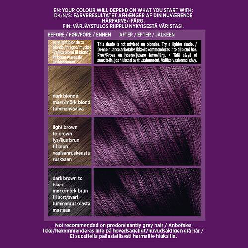 L'Oreal PREFERENCE VIVID Hair Color - Magnetic Plum