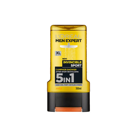 L'Oréal Men Expert Invincible Sport 5-in-1 Shower Gel 300ml