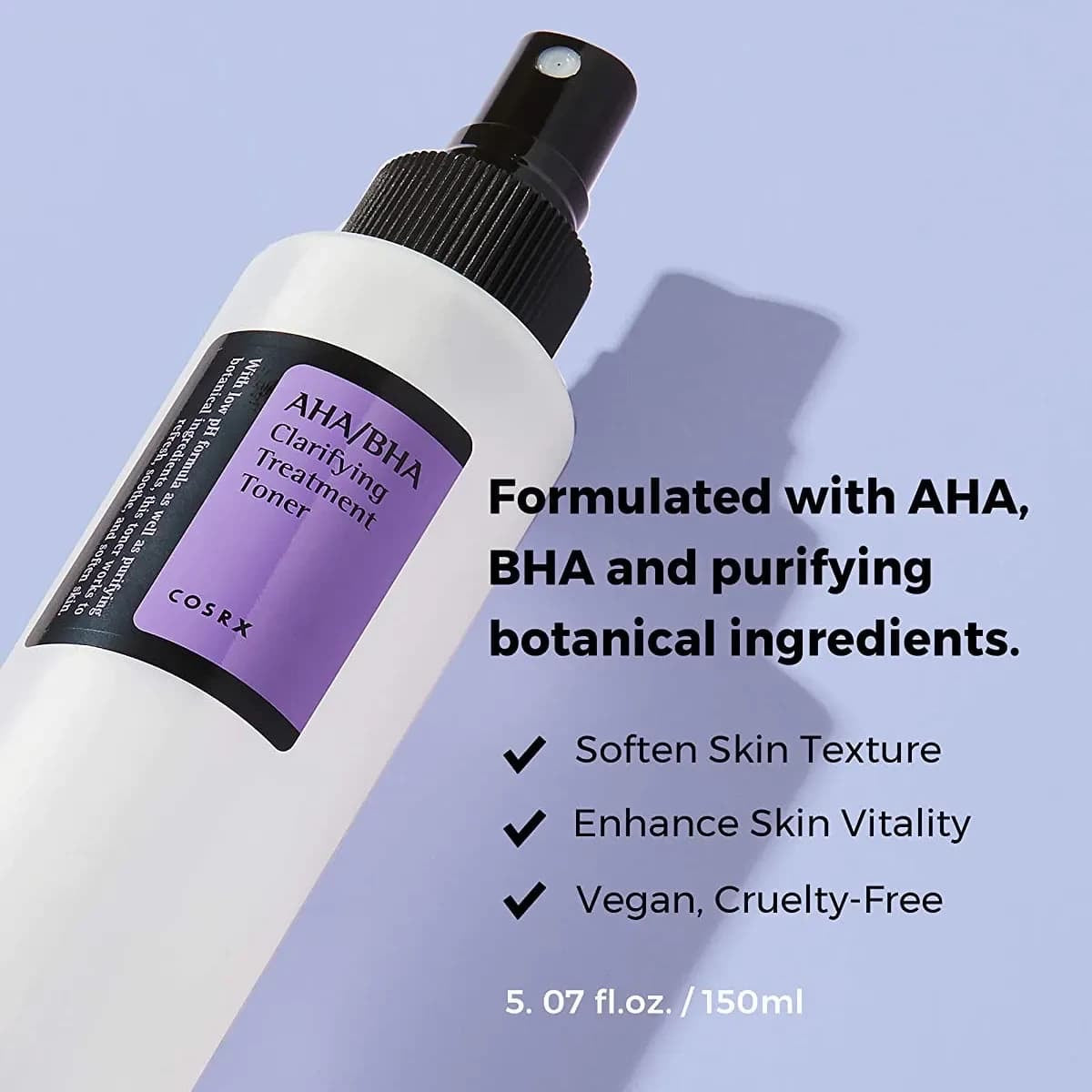 Cosrx AHA/BHA Clarifying Treatment Toner – 150ml