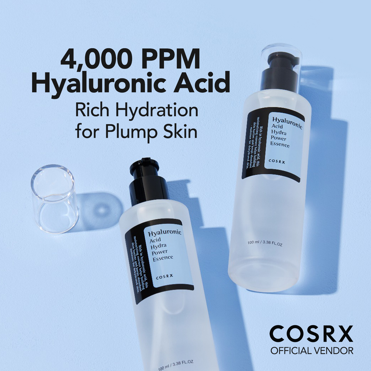 COSRX Hyaluronic Acid Hydra Power Essence – 100ml