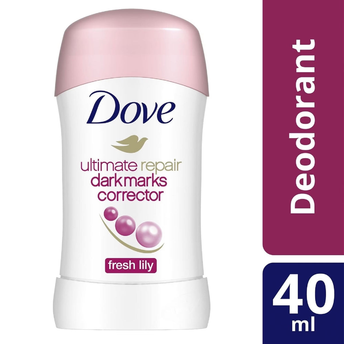 Dove Ultimate Repair Dark Marks Corrector Deodorant Stick – Fresh Lily, 40g