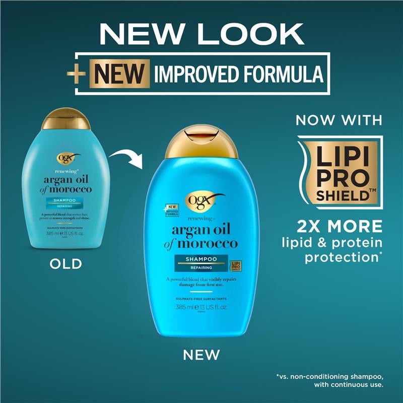 OGX Renewing + Moroccan Argan Oil Shampoo Repairing (385ml)