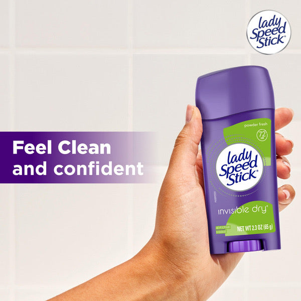 Lady Speed Stick Invisible Dry Anti perspirant Deodorant Powder Fresh 65g