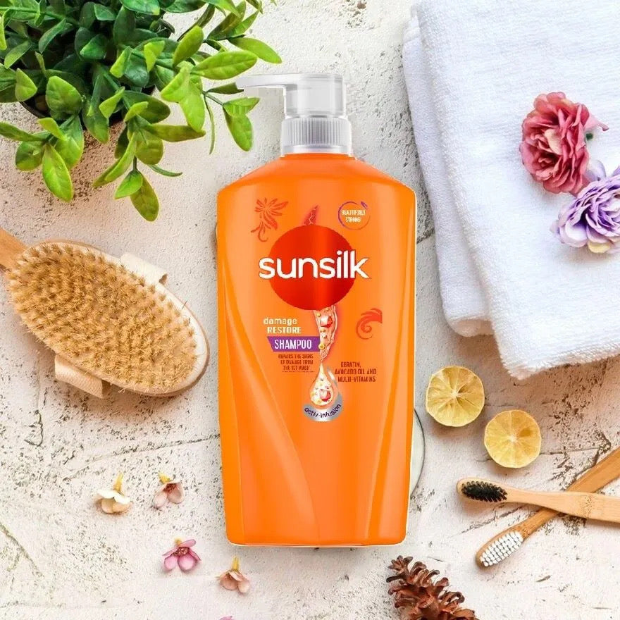 Sunsilk Co-Creations Damage Restore Shampoo 625ml
