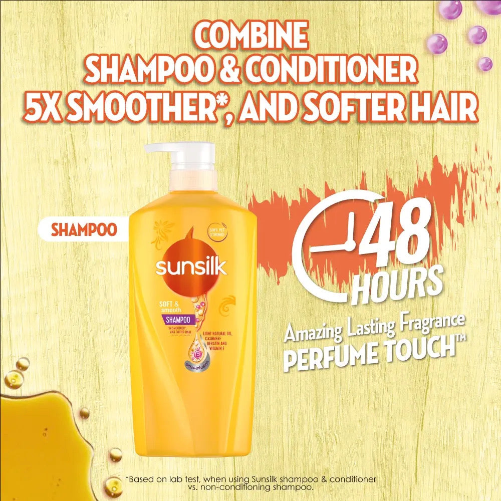Sunsilk Co-Creations Soft & Smooth Shampoo 625ml