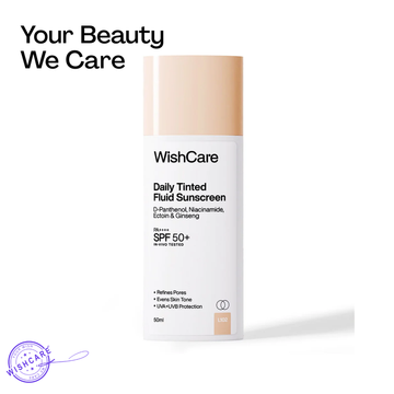 Wishcare Daily Tinted Fluid Sunscreen 50ml - Shade L102