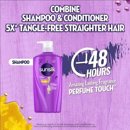 SUNSILK Perfect Straight Shampoo 625ml