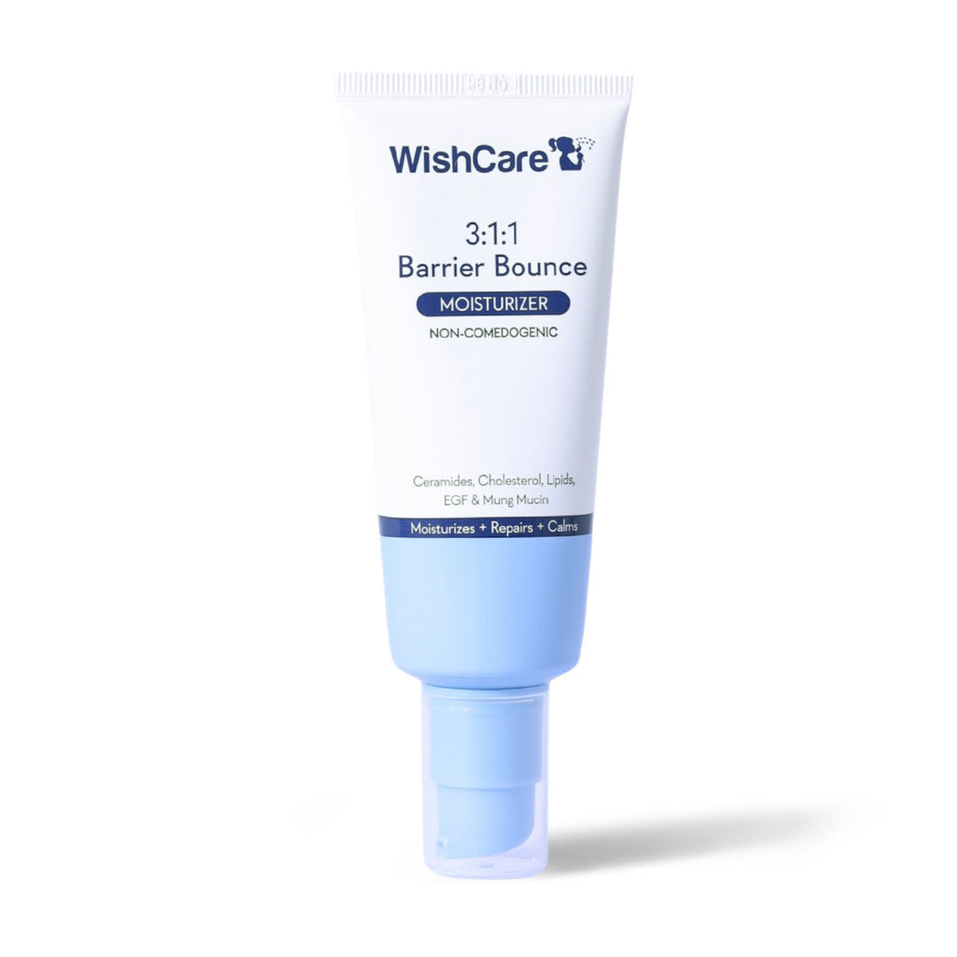 WishCare 3:1:1 Barrier Bounce Moisturizer for all Skin Types Repairs Skin 50ml