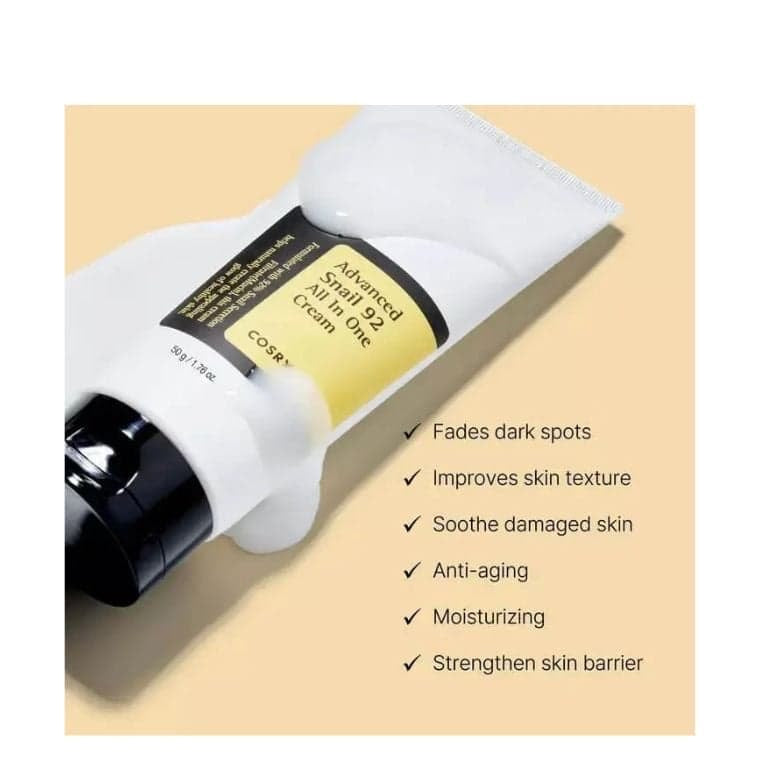 COSRX Advanced Snail 92 All In One Cream Size: 50gm