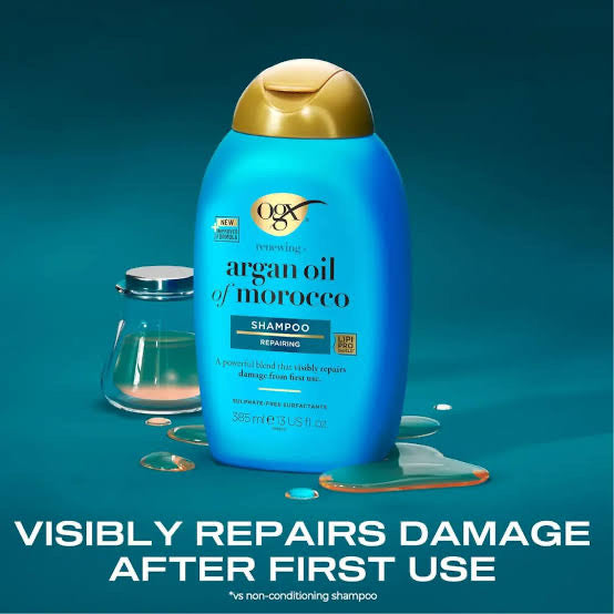 OGX Renewing + Moroccan Argan Oil Shampoo Repairing (385ml)