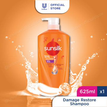 Sunsilk Co-Creations Damage Restore Shampoo 625ml