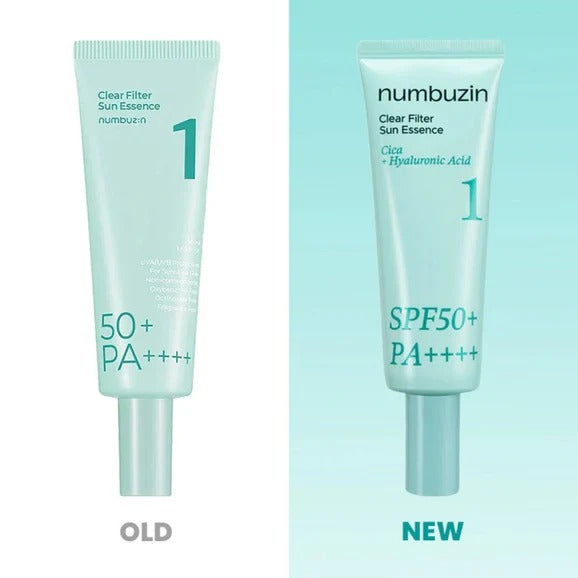 Numbuzin No1. Clear Filter Sun Essence SPF50+ PA++++ 50ml