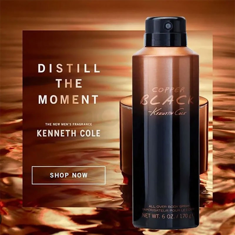 Kenneth Cole Black Copper Body Spray – 170gm