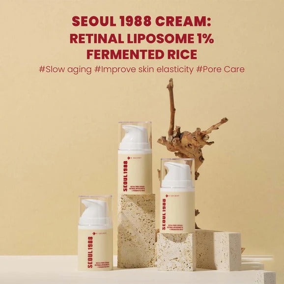 K-SECRET SEOUL 1988 Cream : Retinal Liposome 1% + Fermented Rice