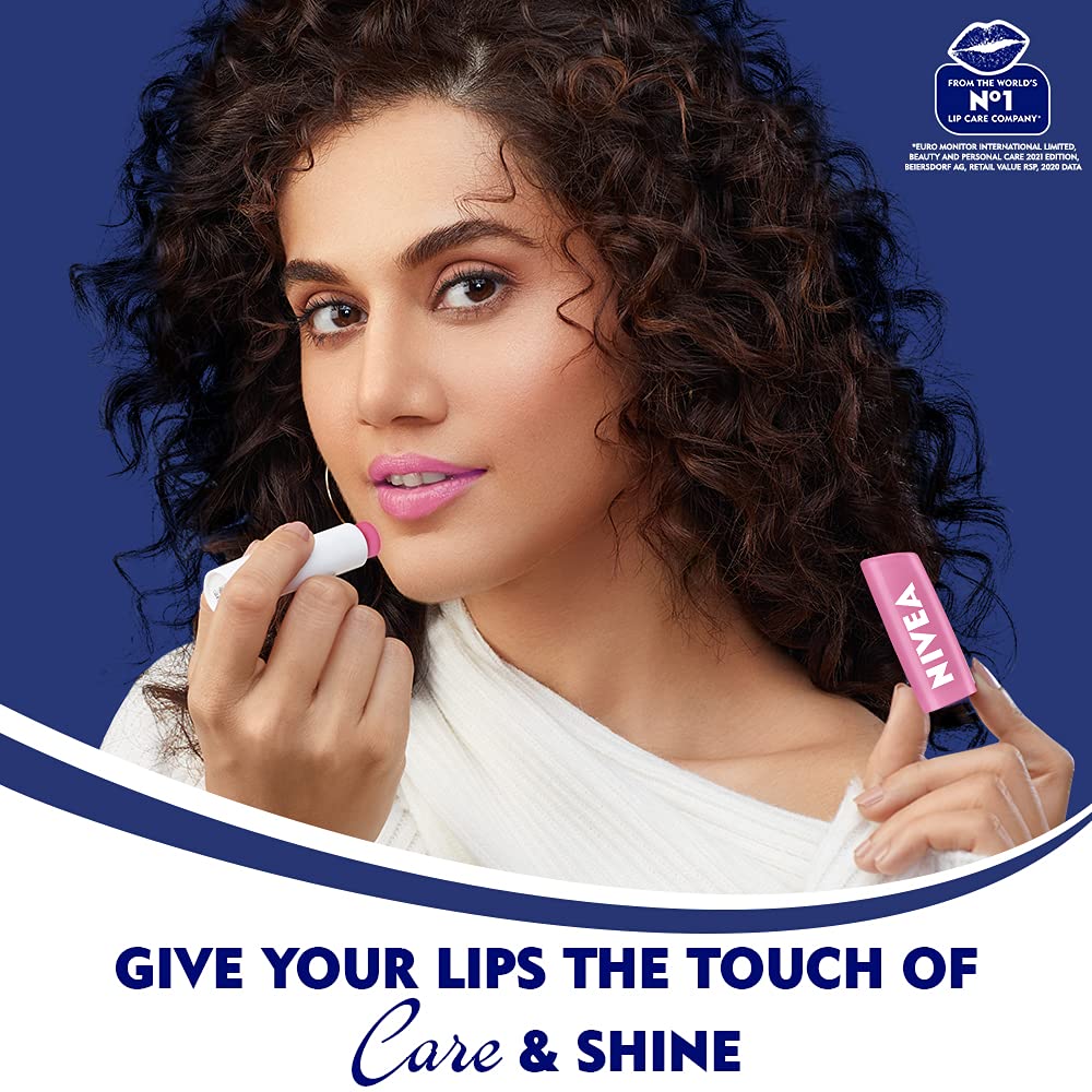 Nivea Soft Rose 24h Moisture Lip Balm