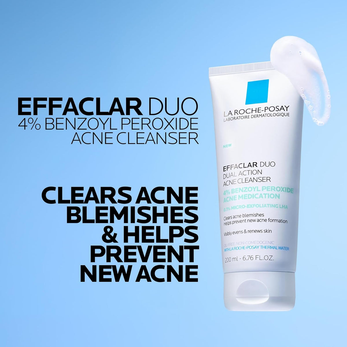 La Roche-Posay Effaclar Duo Acne Cleanser 200ml