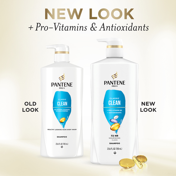 Pantene Pro-V Classic Clean 72HR Shampoo 700ml