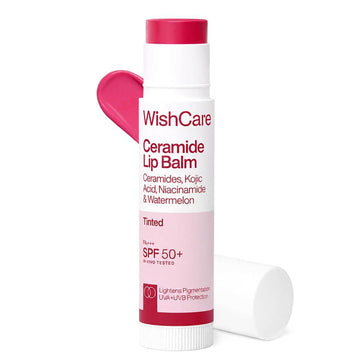 WishCare Ceramide Lip Balm with SPF 50 PA++++ (Tinted)
