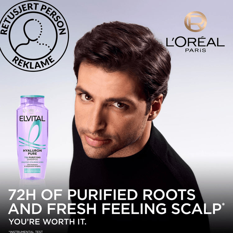 L'Oreal Elvive Hydra Hyaluronic Pure Shampoo 400ml