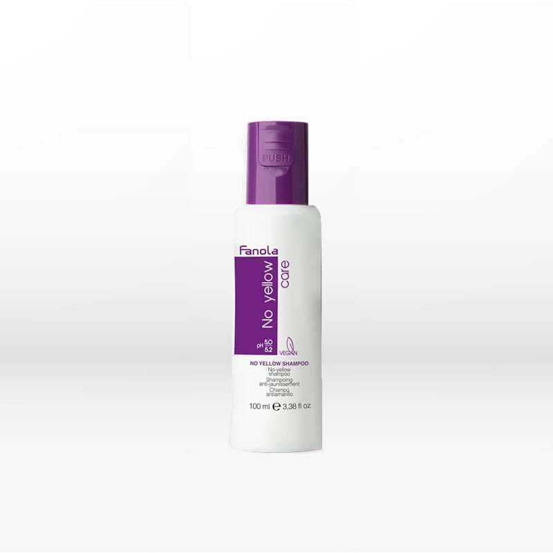 iFanola No Yellow Purple Shampoo, Anti-Brass Hair Toner, Travel Size 100ml