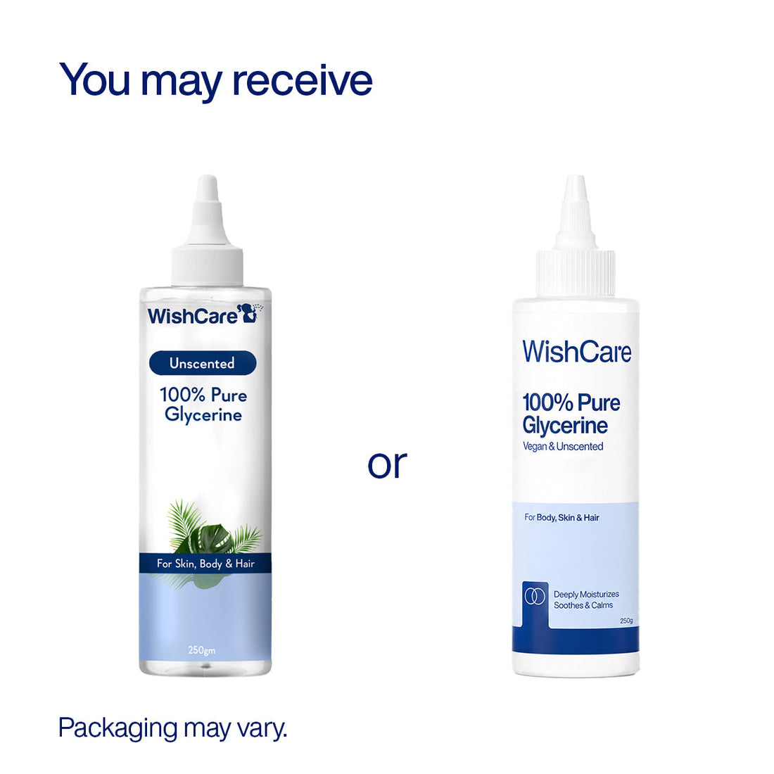 WishCare Pure & Unscented Vegetable Glycerine - 250 gms