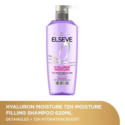 Loreal Elseve Hyaluron Moisture 72H Moisture Filling Shampoo 620ml