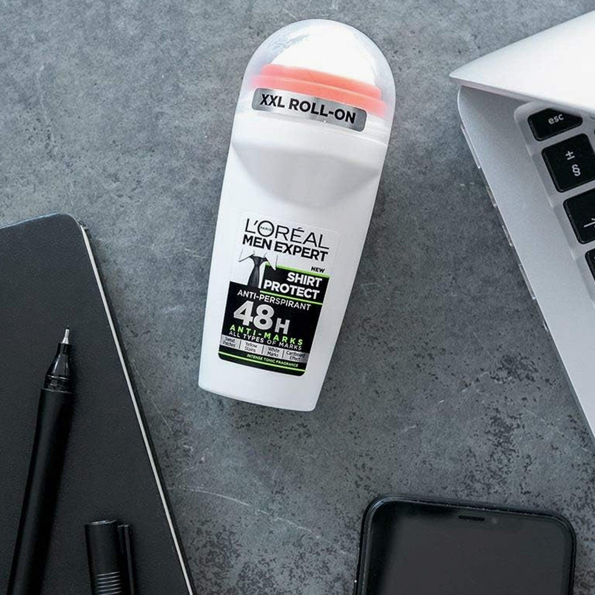 L'Oréal ParisL'Oréal Paris Men Expert 48H Shirt Protect Anti-Perspirant Roll On Deodorant 50ml (UK)