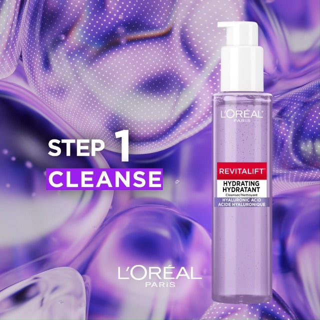 L'Oréal Paris Revitalift Smoothing Cleanser with Hyaluronic Acid 150ml
